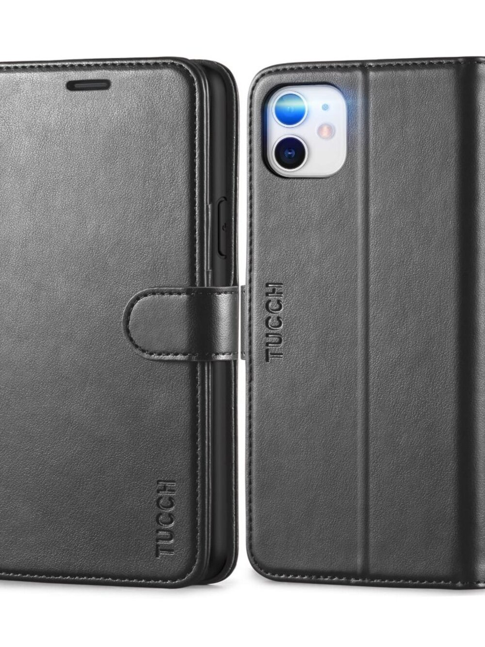 TUCCH Wallet Case for iPhone 11, RFID Blocking Card Slot Holder